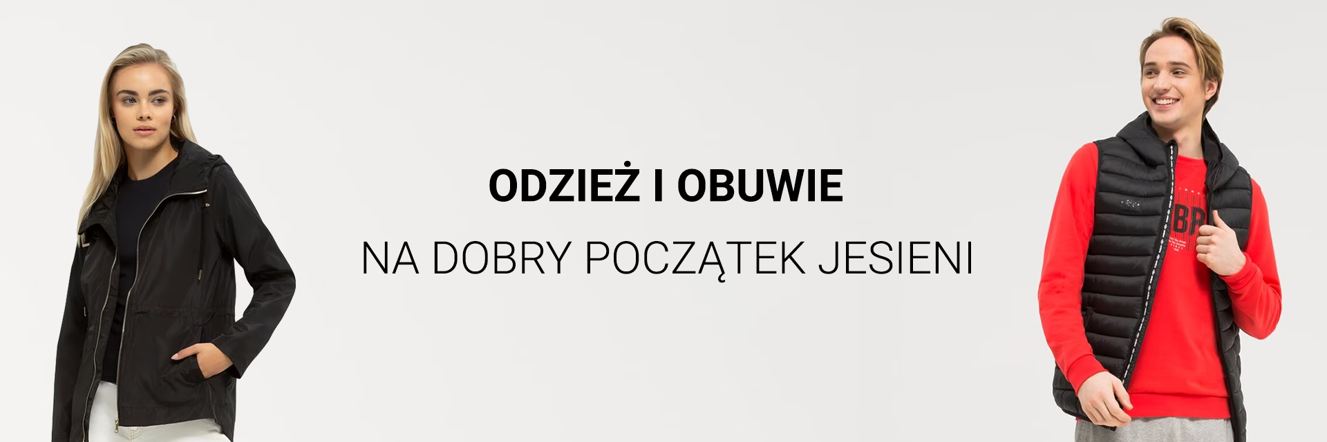 Odzież i obuwie na dobry początek jesieni