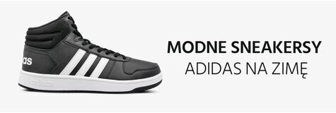 Modne sneakersy adidas na zimę