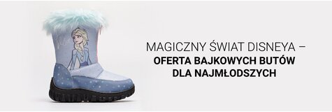 Magiczny świat Disneya - oferta bajkowych butów dla najmłodszych