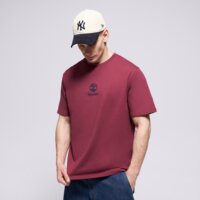 Koszulka męska TIMBERLAND T-SHIRT NEW SMALL LOGO PRINT SS TEE BURGUNDY tb0a6wwt6481 kolor fioletowy