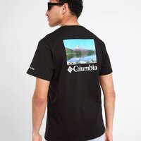Koszulka męska COLUMBIA T-SHIRT CARLIS TEE BLK cmatm10156007 kolor czarny