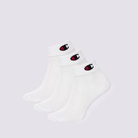 Damskie skarpetki CHAMPION SKARPETY 3PK QUARTER SOCKS u24559ww001 kolor biały