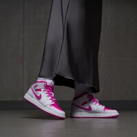 Buty dziecięce AIR JORDAN 1 MID FUND GG fd8780-500 kolor różowy