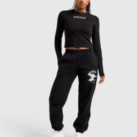 Koszulka damska HOODRICH T-SHIRT DUSK LS BABY T BLK hw04240284 kolor czarny