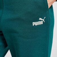 Spodnie damskie PUMA SPODNIE ESS+ EMBROIDERY HIGH-WAIST PANTS FL 67000708 kolor zielony