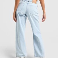 Spodnie damskie HOODRICH SPODNIE FRONT SCRIPT JEAN L'BLU hw01250324 kolor niebieski