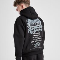 Bluza dziecięca SUPPLY&DEMAND BLUZA Z KAPTUREM CHROME STAR suptjb17926007 kolor czarny