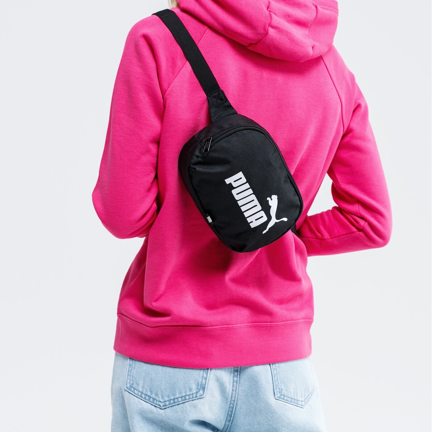 puma waist bag pink