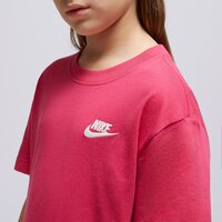 Koszulka dziecięca NIKE T SHIRT G NSW TEE CLUB SS GIRL fd0927-615 kolor różowy