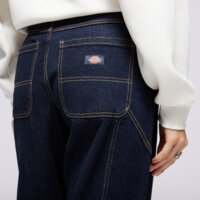 Spodnie damskie DICKIES SPODNIE HERNDON DENIM W dk0a4ypyrin1 kolor niebieski