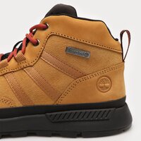 Dziecięce buty outdoor TIMBERLAND EURO TREKKER MID LEATHER tb0a66942311 kolor brązowy