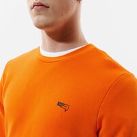 CONFRONT BLUZA SMALL LOGO CREWNECK ORA cf121blm25004 kolor pomarańczowy