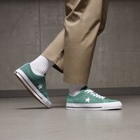 Męskie buty CONVERSE CONS ONE STAR PRO SUEDE a07618c kolor zielony