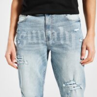 Spodnie męskie SUPPLY&DEMAND SPODNIE KATIMA JEAN BLUE SLIM suptm16915744 kolor niebieski