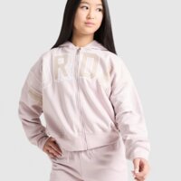 Bluza dziecięca JORDAN ROZPINANA BLUZA Z KAPTUREM LETTERMAN G 45f692-a4z kolor różowy