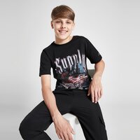 Koszulka dziecięca SUPPLY&DEMAND T-SHIRT RIDER TEE BLK suptjb17306068 kolor czarny