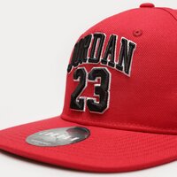 Damska  czapka z daszkiem JORDAN CZAPKA JERSEY FLATBRIM CAP 9a0781r78 kolor bordowy