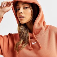Damska bluza NIKE SPORTSWEAR OVERSIZED FLEECE HOODIE  dj7668-827 kolor pomarańczowy