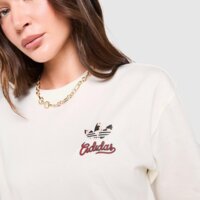 Koszulka damska ADIDAS T-SHIRT GFX ky5471 kolor beżowy