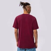 Koszulka męska VANS T-SHIRT MN LEFT CHEST LOGO TEE BURGUNDY vn0a3czebrg1 kolor bordowy
