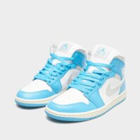 Damskie buty JORDAN AIR JORDAN 1 MID  bq6472-400 kolor niebieski