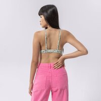 Top damski REEBOK BRA CL AOP BRA hb8627 kolor biały