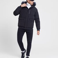 Męska kurtka zimowa MCKENZIE KURTKA HARNESS PARKA MET W JACKET mcktm15934090 kolor czarny