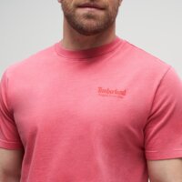 Koszulka męska TIMBERLAND T-SHIRT RUGGED ACTIVE GEAR BACK GRAPHIC TEE tb0a5mu6n961 kolor różowy