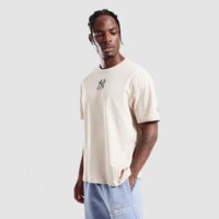 Koszulka męska NEW ERA T-SHIRT MLB SMALL LOGO NYY NEW YORK YANKEES 60669185 kolor beżowy