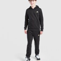 Bluza dziecięca ADIDAS BLUZA Z KAPTUREM JB FLEECE HD kc8853 kolor czarny