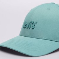 Damska  czapka z daszkiem LEVI'S CZAPKA POSTER LOGO FLEXFIT CAP d66250016 kolor zielony