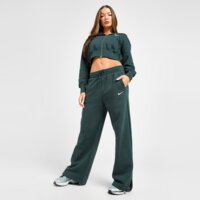 Spodnie damskie NIKE SPODNIE W NSW PHNX FLC HR WIDE LEG ih1011-390 kolor zielony