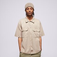Koszulka męska DICKIES KOSZULA UNIONVILLE GD WORK SHIRT SS dk0a4z7q0ds1 kolor beżowy