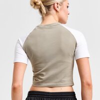 Koszulka damska ADIDAS T-SHIRT SLIM TEE iw3947 kolor khaki