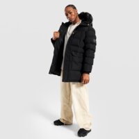 Męska kurtka zimowa SUPPLY&DEMAND KURTKA LONG PARKA COMMAND WJACKET suptm17874007 kolor czarny