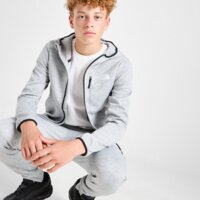 Bluza dziecięca THE NORTH FACE BLUZA Z KAPTUREM TEK FZ DGH nf0a8ahydyx1 kolor szary