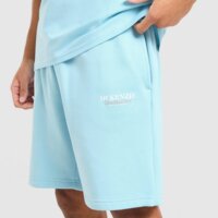Męskie spodenki MCKENZIE SZORTY FLEECE TYPE mcktm17159576 kolor niebieski