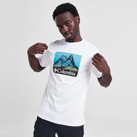 Koszulka męska COLUMBIA T-SHIRT SHALDON TEE WHT cmatm10128010 kolor biały