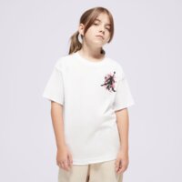 Koszulka dziecięca JORDAN T-SHIRT JDG FLORAL JUMPMAN SS TEE GIRL 45d450-001 kolor biały