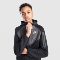 Bluza dziecięca NIKE BLUZA Z KAPTUREM B NSW TCH FLC FZ io1285-010 kolor czarny