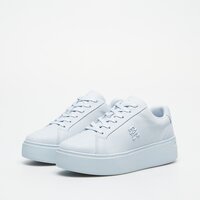 Damskie buty TOMMY HILFIGER PLATFORM COURT SNEAKER NUBUCK fw0fw07912c1o kolor niebieski