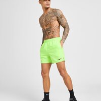 Męskie spodenki NIKE SWIM SZORTY NIKE SWIM-SZORTY ESSENTIAL 5" nessf560387 kolor limonkowy