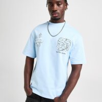Koszulka męska SUPPLY&DEMAND T-SHIRT VITO TEE BLU-CLN suptm17465837 kolor niebieski