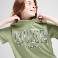 Koszulka dziecięca NIKE T-SHIRT G NSW TEE SS BOXY PRNT fn7719-386 kolor zielony