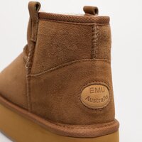 Damskie buty EMU AUSTRALIA FOYFLATFORM MICRO w13073chestnut kolor brązowy