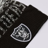 Męska czapka zimowa NEW ERA NFL LAS VEGAS RAIDERS POM BEANIE HAT OAKLAND RAIDERS 12122720 kolor czarny