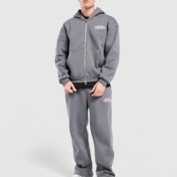 Spodnie męskie SUPPLY&DEMAND SPODNIE FINESSE suptm18294014 kolor szary