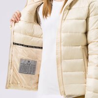 Kurtka zimowa CHAMPION KURTKA ZIMOWA HOODED POLYFILLED JACKET 115750ys014 kolor beżowy