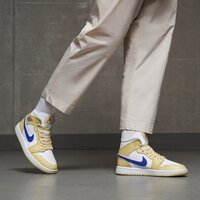 Damskie buty AIR JORDAN 1 MID  bq6472-701 kolor żółty