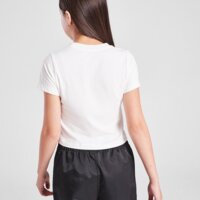 Koszulka dziecięca NIKE T-SHIRT G NSW TEE SS SLIM MOD CROP hf7010-100 kolor biały